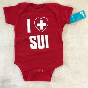 3/$15💥 Gen2 (Switzerland) Onesie